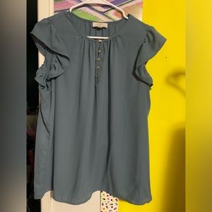 Loft Flowy Blouse size petite large